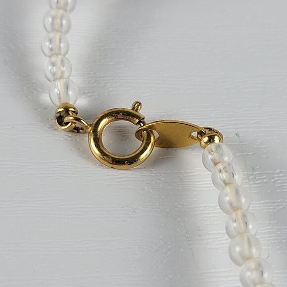 Vintage Trifary TM Necklace 29 Inch Red White And Blue Patriotic 4th of July - Picture 5 of 8